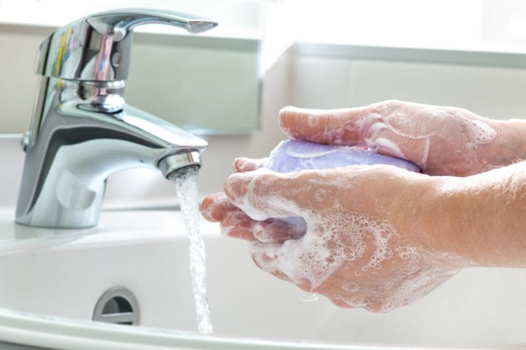 Hygiene. Cleaning Hands. Washing hands.