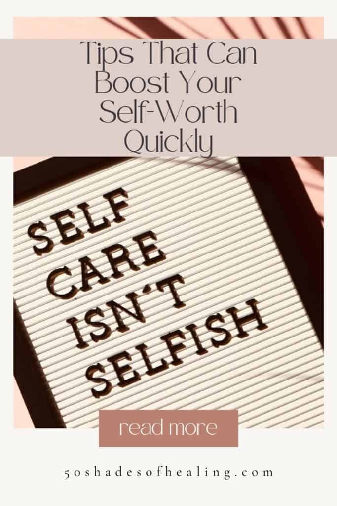 Boost Your Self-Worth Quickly